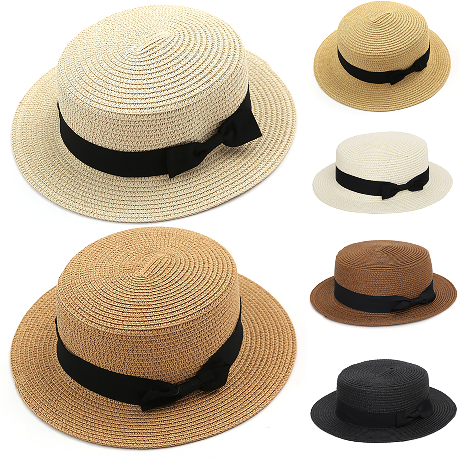 foldable straw hat