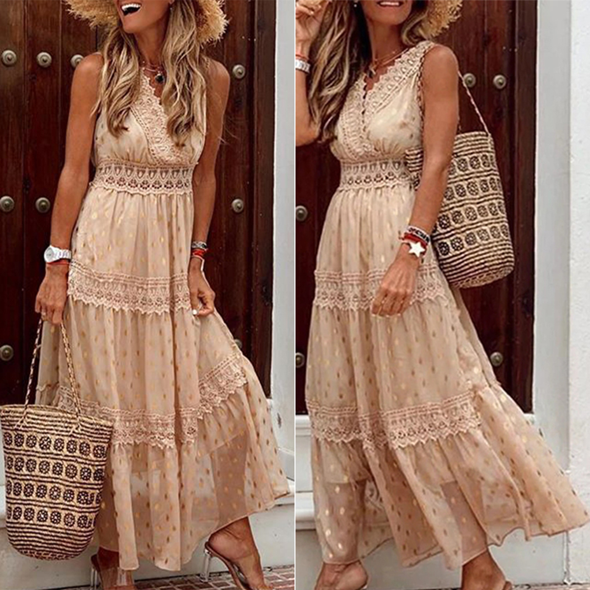 evening boho dresses